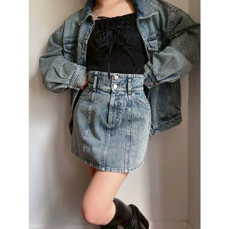 ハイウエストミニスカート【セットアップ着用可能】 | RESEXXY | 詳細画像15 