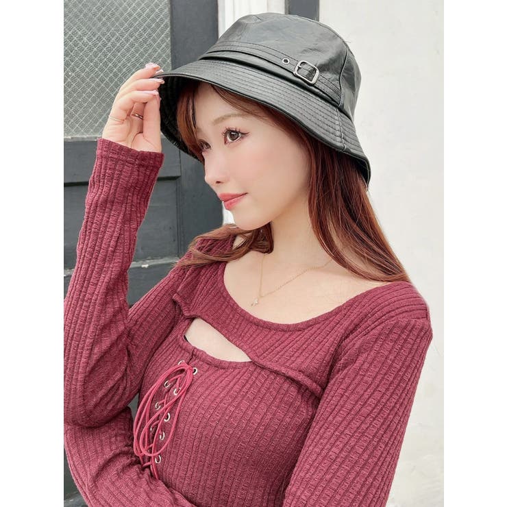 フェイクレザーバケットハット | RESEXXY | 詳細画像2 