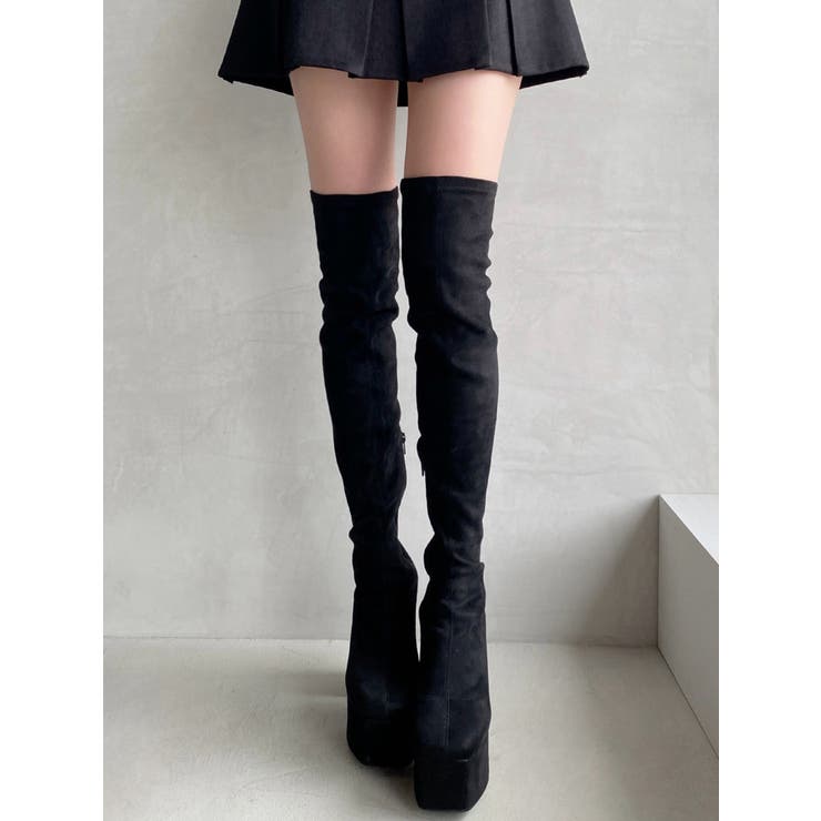 ストレッチニーハイブーツ[品番：MKSW0066220]｜RESEXXY