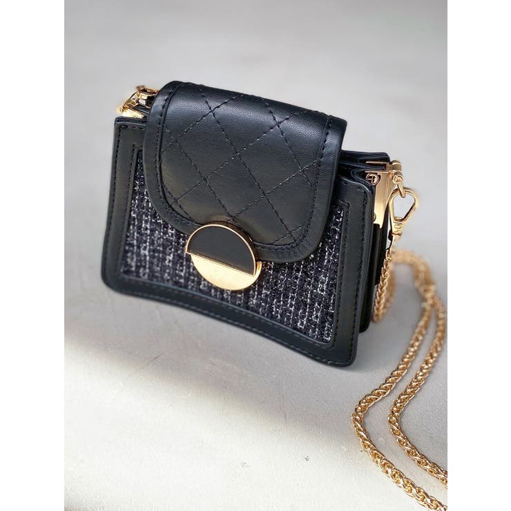 ブラック | フラップコンパクトバッグ | RESEXXY