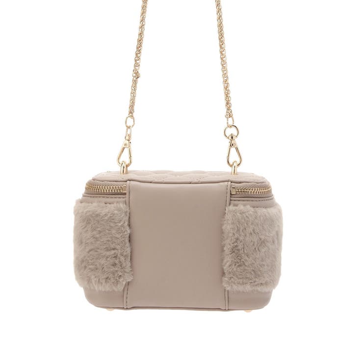 フロントポケットエコファーバニティバッグ | RESEXXY | 詳細画像12 