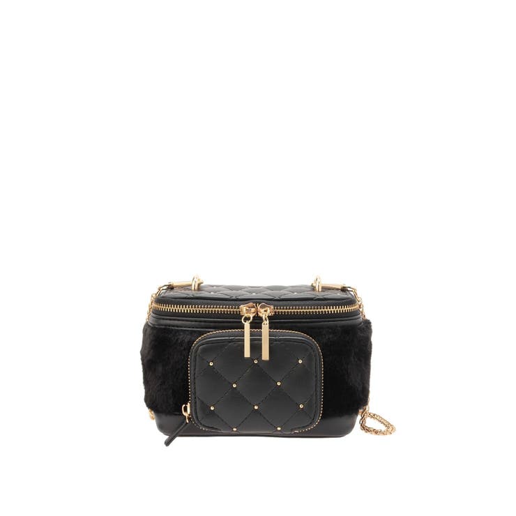 フロントポケットエコファーバニティバッグ | RESEXXY | 詳細画像17 