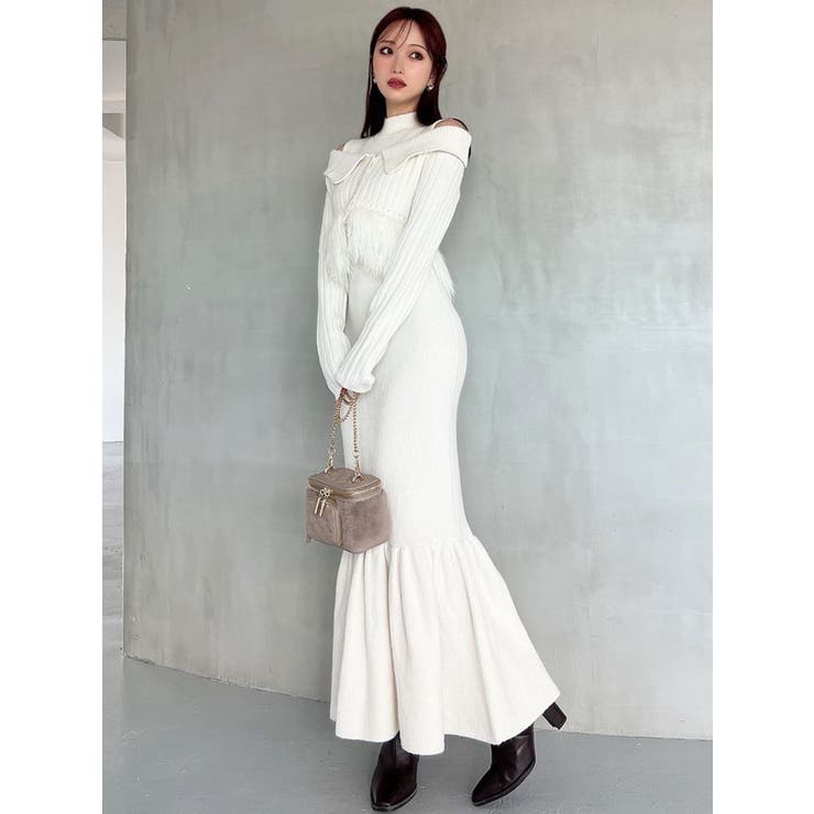 フロントポケットエコファーバニティバッグ | RESEXXY | 詳細画像5 