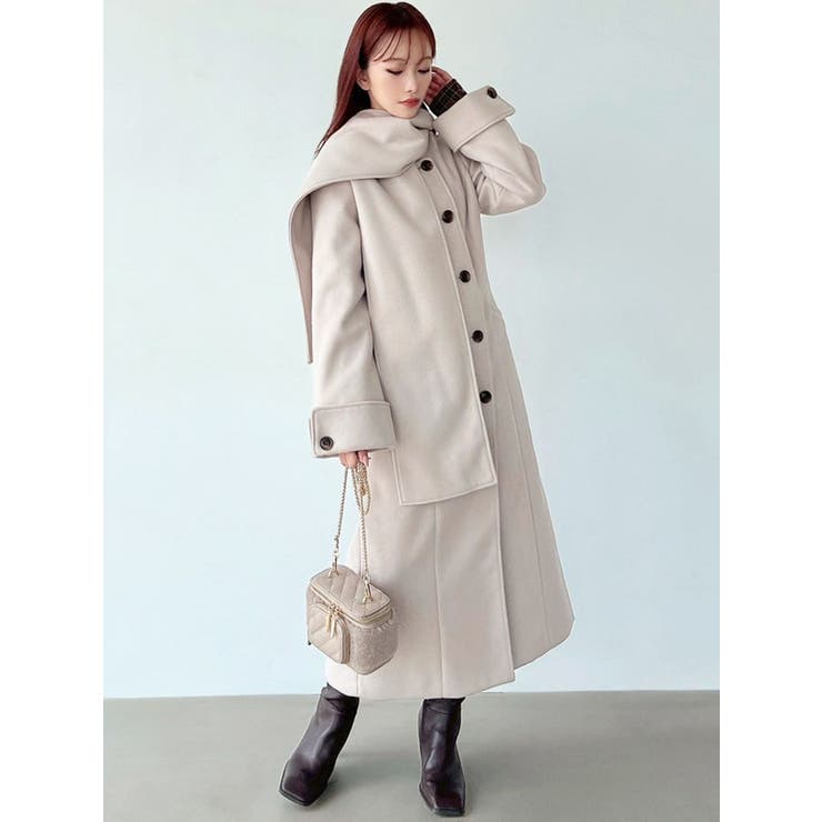 フロントポケットエコファーバニティバッグ | RESEXXY | 詳細画像9 