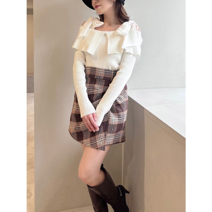 ボリュームリボンニットトップス | RESEXXY | 詳細画像11 