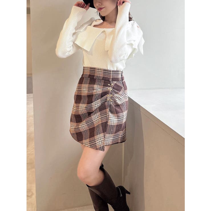 ボリュームリボンニットトップス | RESEXXY | 詳細画像12 