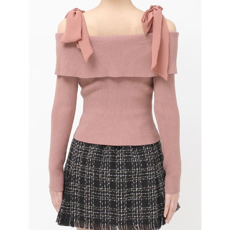 ボリュームリボンニットトップス | RESEXXY | 詳細画像17 