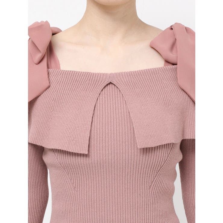 ボリュームリボンニットトップス | RESEXXY | 詳細画像18 