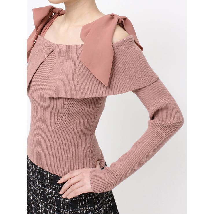 ボリュームリボンニットトップス | RESEXXY | 詳細画像19 