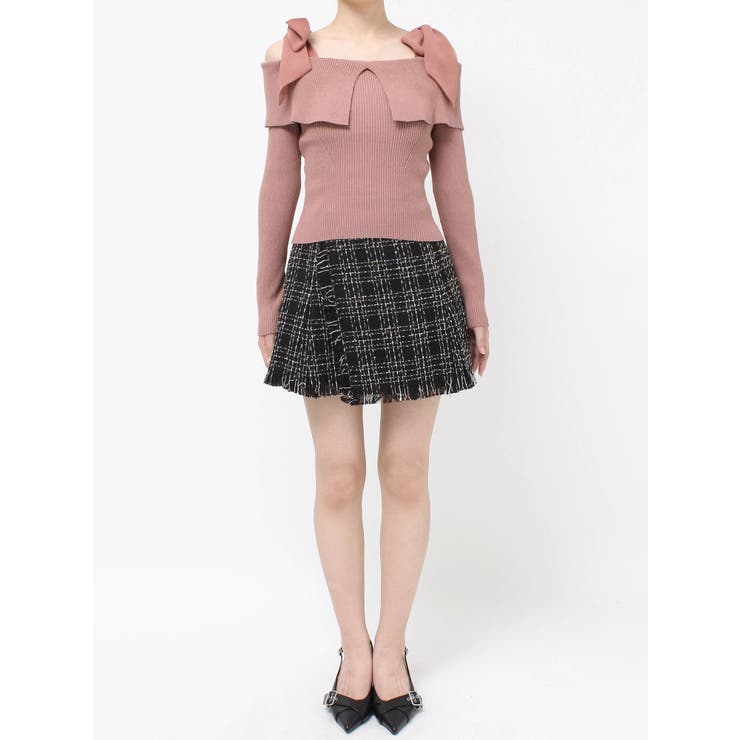 ボリュームリボンニットトップス | RESEXXY | 詳細画像22 