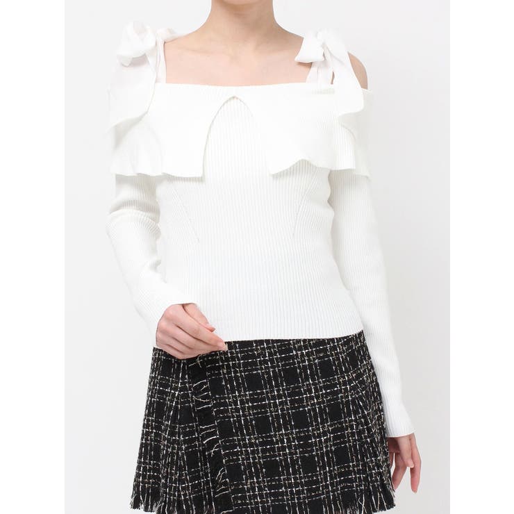 ボリュームリボンニットトップス | RESEXXY | 詳細画像27 