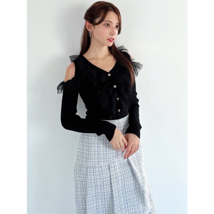 シアーフリルニットトップス | RESEXXY | 詳細画像13 