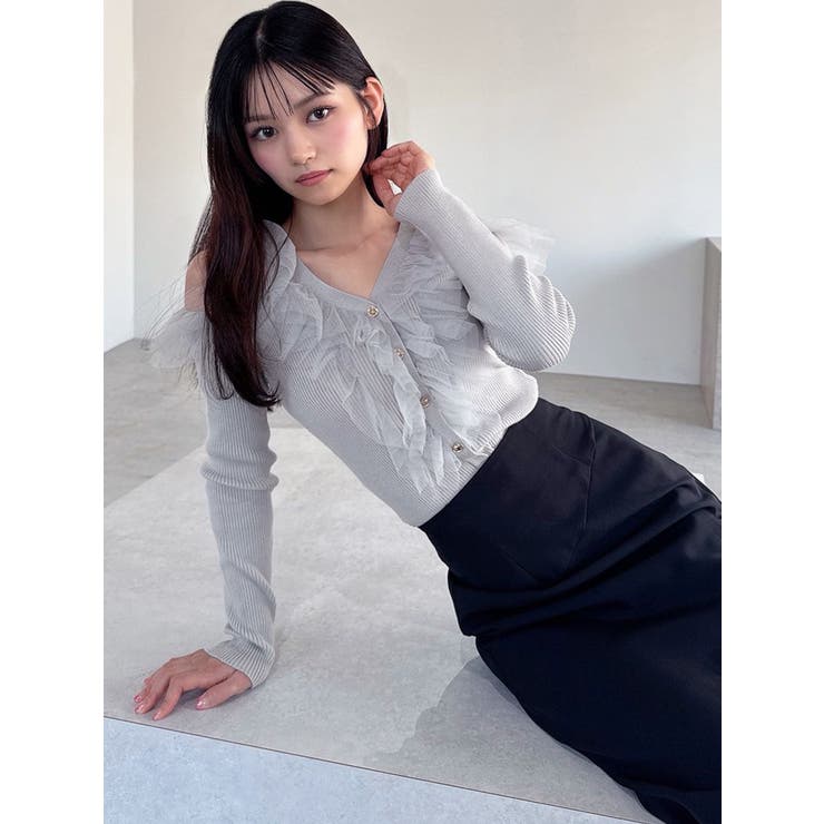 シアーフリルニットトップス | RESEXXY | 詳細画像2 