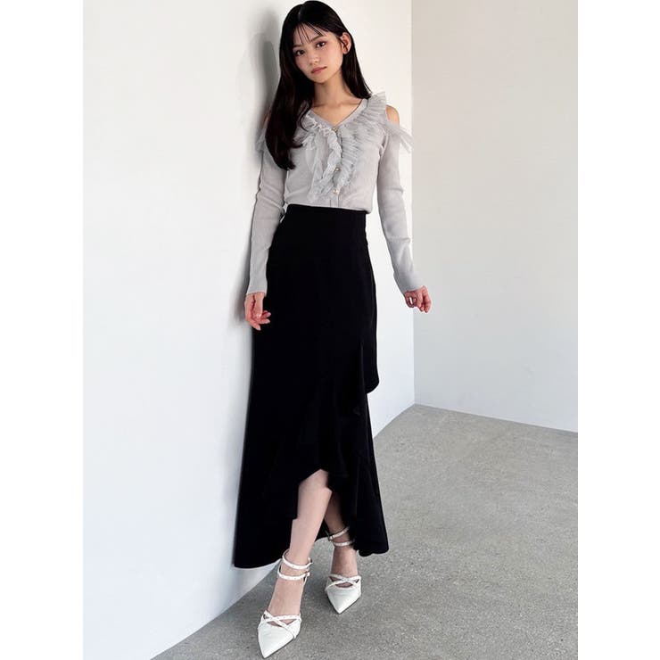 シアーフリルニットトップス | RESEXXY | 詳細画像6 