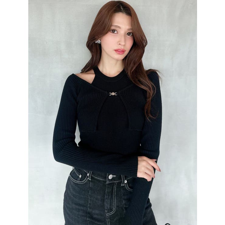 レイヤードニットトップス[品番：MKSW0066564]｜RESEXXY（リゼクシー