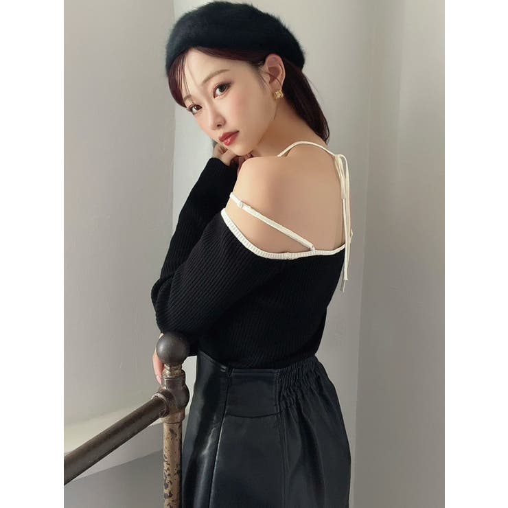 ナローストラップリブトップス | RESEXXY | 詳細画像10 