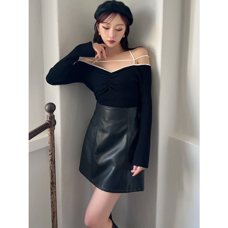 ナローストラップリブトップス | RESEXXY | 詳細画像14 