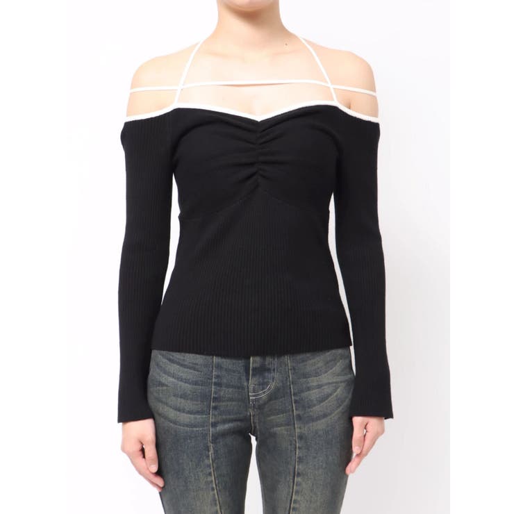 ナローストラップリブトップス | RESEXXY | 詳細画像15 