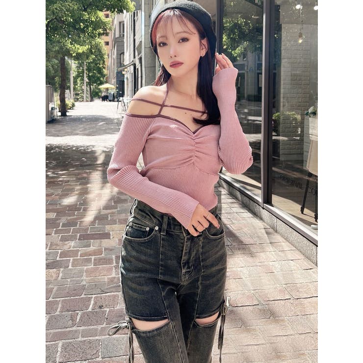 ナローストラップリブトップス | RESEXXY | 詳細画像3 