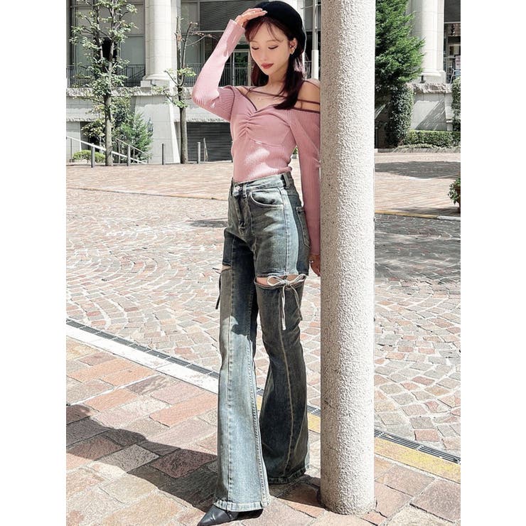 ナローストラップリブトップス | RESEXXY | 詳細画像5 