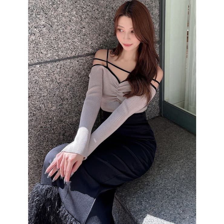 ナローストラップリブトップス | RESEXXY | 詳細画像6 