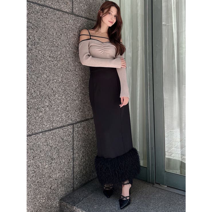 ナローストラップリブトップス | RESEXXY | 詳細画像8 