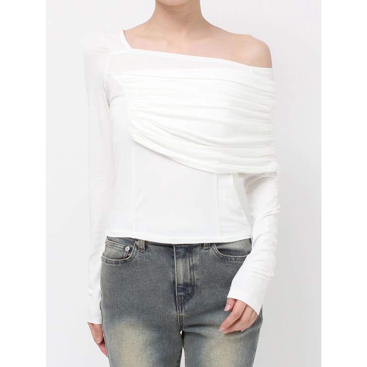 アシンメトリーカットトップス | RESEXXY | 詳細画像33 