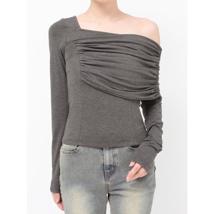 アシンメトリーカットトップス | RESEXXY | 詳細画像34 