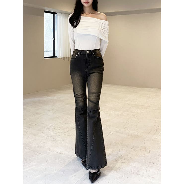 アシンメトリーカットトップス | RESEXXY | 詳細画像8 