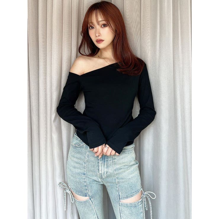 ワンショルネックTシャツ | RESEXXY | 詳細画像12 