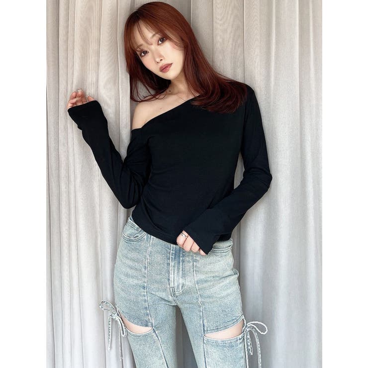 ワンショルネックTシャツ | RESEXXY | 詳細画像13 