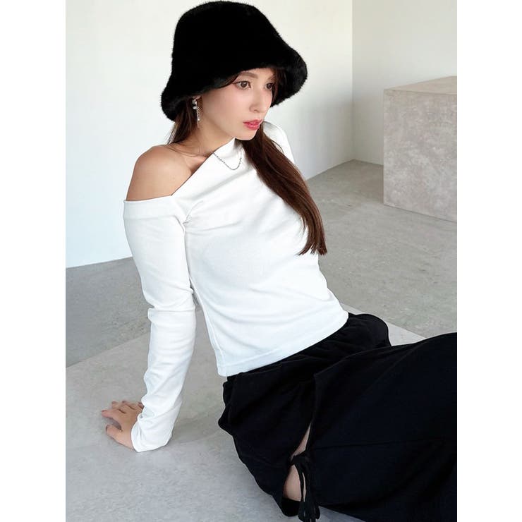 ワンショルネックTシャツ | RESEXXY | 詳細画像17 