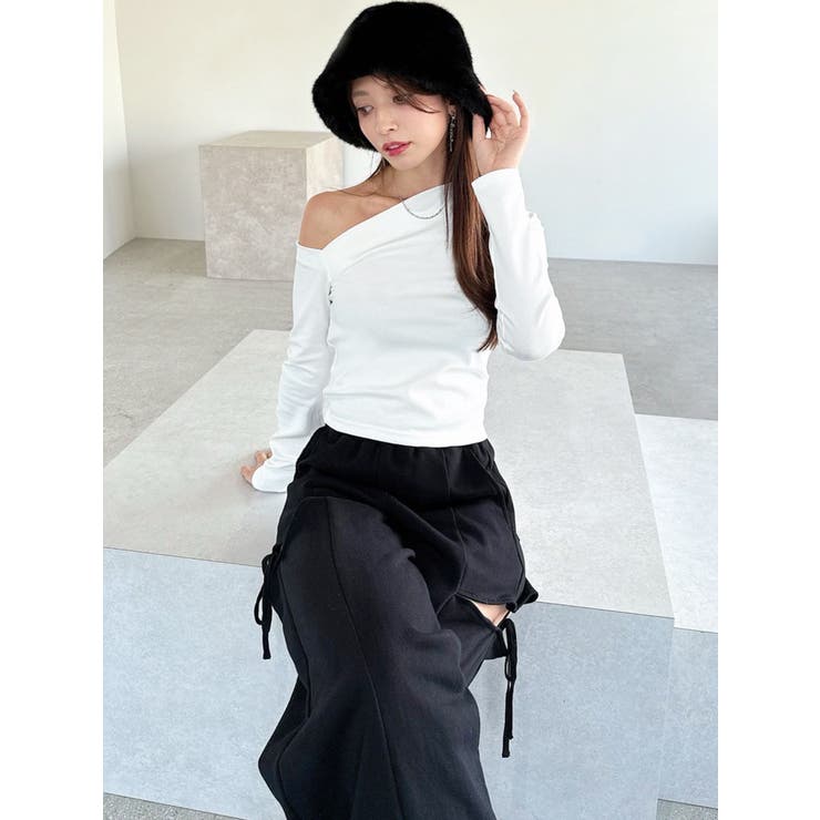 ワンショルネックTシャツ | RESEXXY | 詳細画像18 