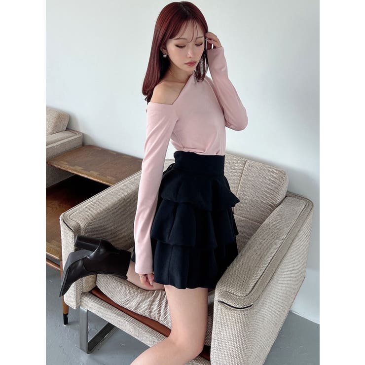 ワンショルネックTシャツ | RESEXXY | 詳細画像7 