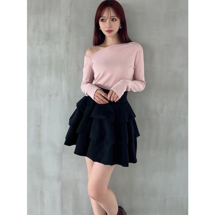 ワンショルネックTシャツ | RESEXXY | 詳細画像9 