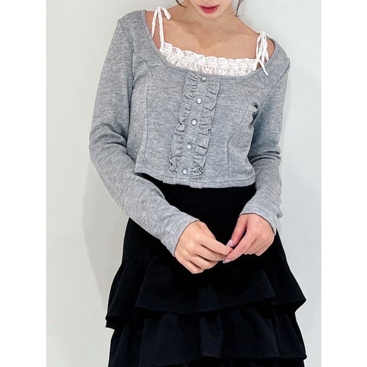 レイヤードカットソー[品番：MKSW0066567]｜RESEXXY（リゼクシー