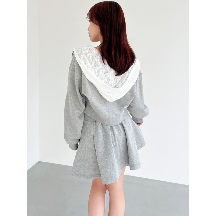 ポイントレースフーディスウェット | RESEXXY | 詳細画像7 