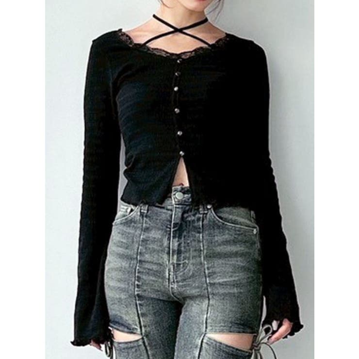 Rix　おまとめ品 フロントクロスカットリブトップス[品番：MKSW0066569]｜RESEXXY