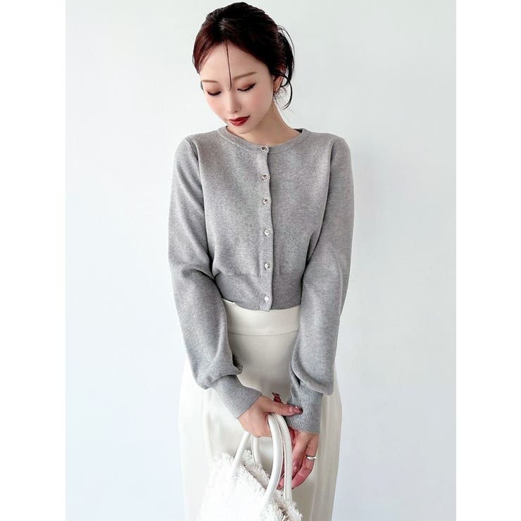 クルーネックニットカーデ | RESEXXY | 詳細画像18 