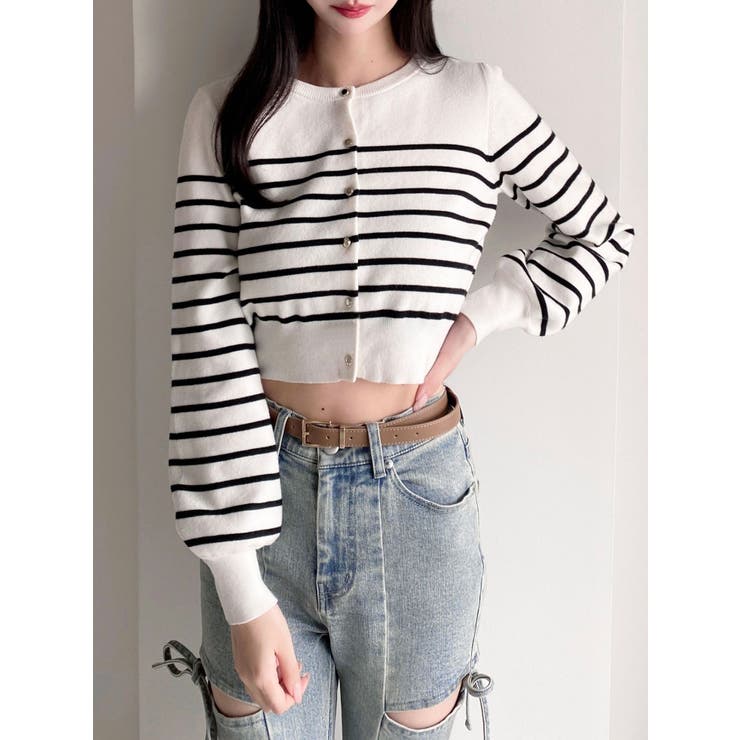 クルーネックニットカーデ | RESEXXY | 詳細画像29 