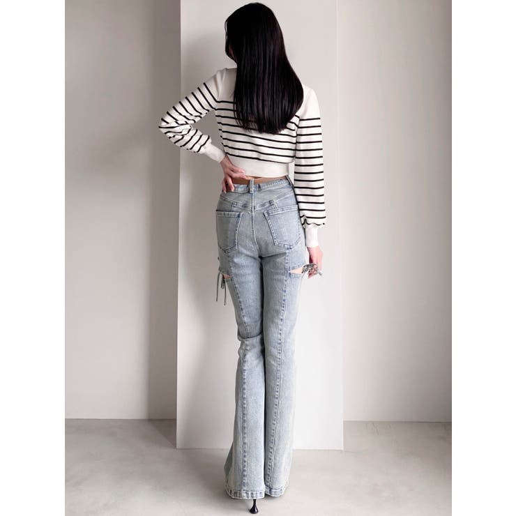 クルーネックニットカーデ | RESEXXY | 詳細画像32 