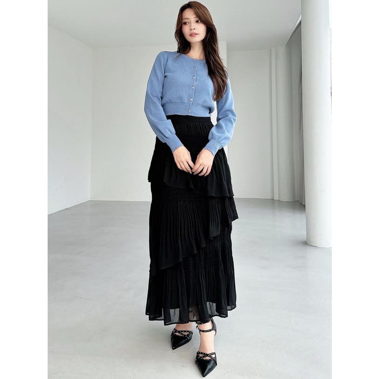 クルーネックニットカーデ | RESEXXY | 詳細画像5 