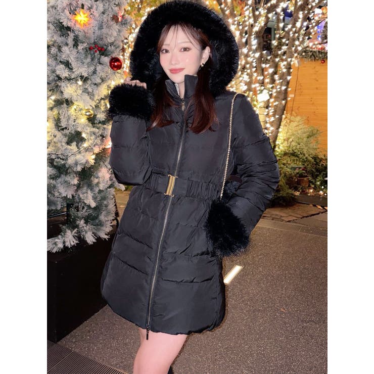 フード付きダウンコート【完売サイズは品番：1526100221で販売中】 | RESEXXY | 詳細画像2 