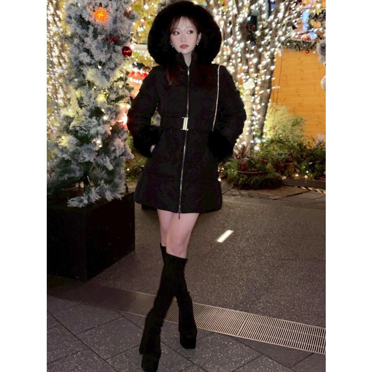 フード付きダウンコート【完売サイズは品番：1526100221で販売中】 | RESEXXY | 詳細画像4 