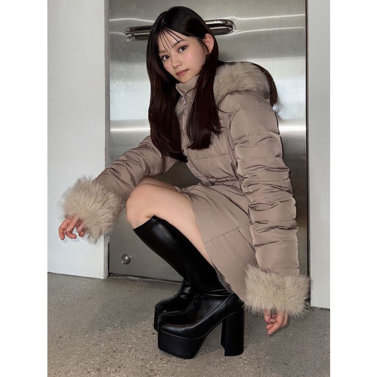 フード付きダウンコート【完売サイズは品番：1526100221で販売中】 | RESEXXY | 詳細画像44 