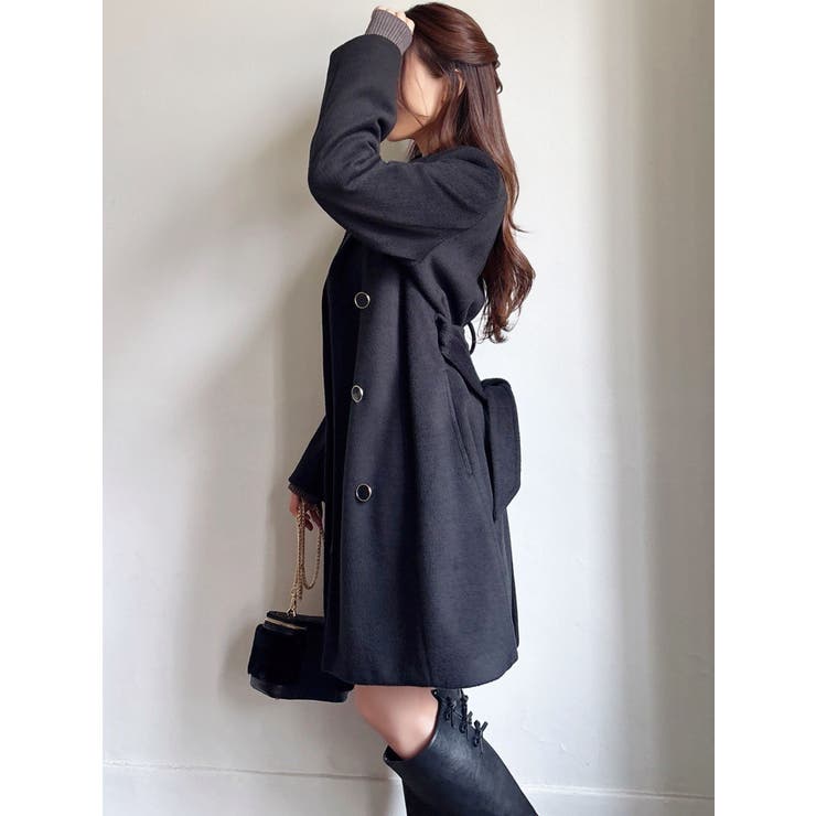 シャギーミディコート | RESEXXY | 詳細画像13 