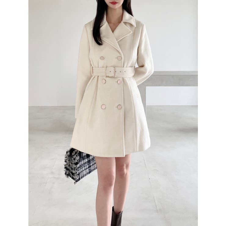 シャギーミディコート | RESEXXY | 詳細画像15 