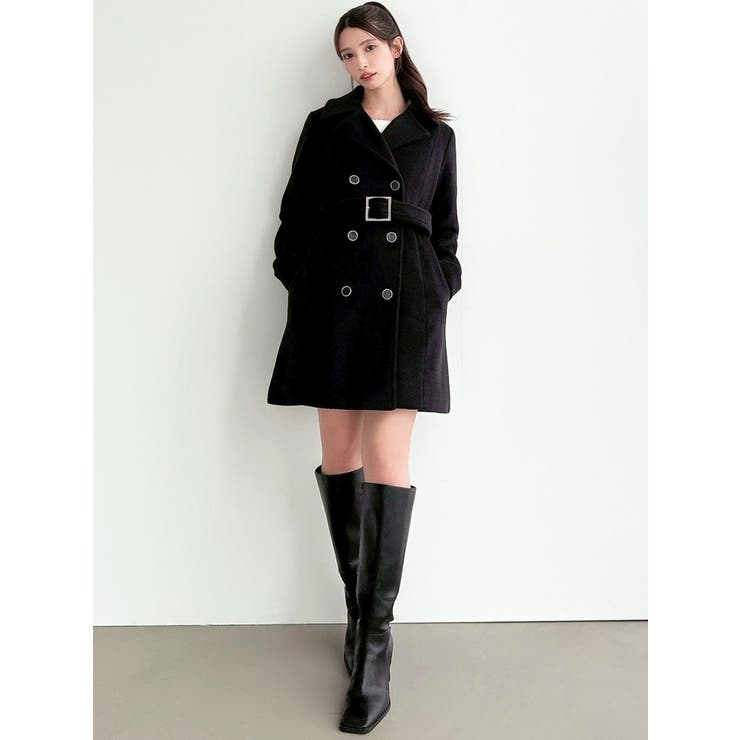 シャギーミディコート | RESEXXY | 詳細画像25 