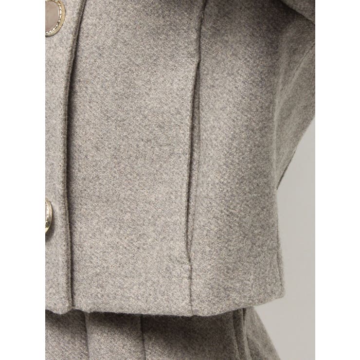 ダブルブレストショートコート【セットアップ着用可能】 | RESEXXY | 詳細画像30 