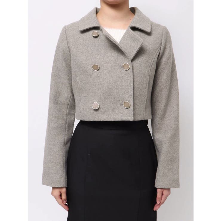 ダブルブレストショートコート【セットアップ着用可能】 | RESEXXY | 詳細画像33 